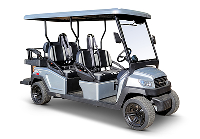 Bintelli 6 passenger non-lifted golf cart